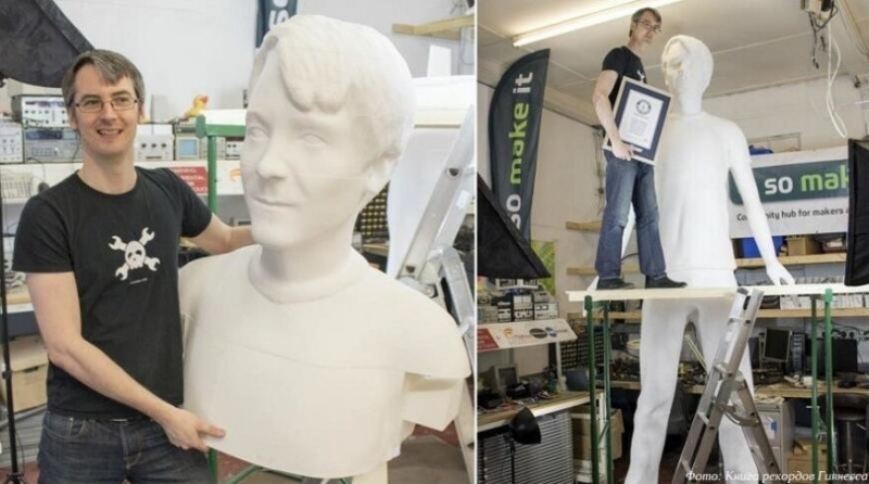 3D-печатная статуя из Калифорнии вошла в Книгу рекордов Гиннесса