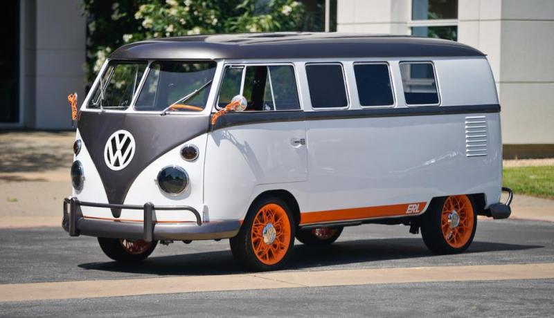 Концепт-кар Volkswagen на базе микроавтобуса 1962 года. Изображение предоставлено Volkswagen