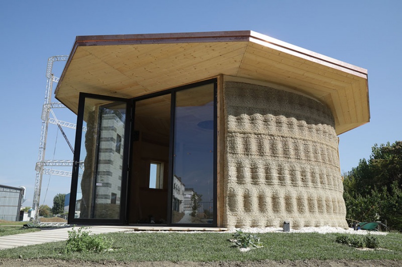 3D-печатный дом Gaia. Масса Ломбардо, Италия 