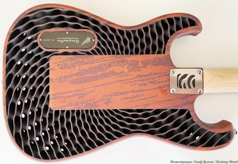 Олаф Дигель и компания Forust продемонстрировали 3D-печатную деревянную гитару
