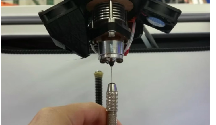 Cleaning your printer's hot end and nozzle will allow for proper extrusion