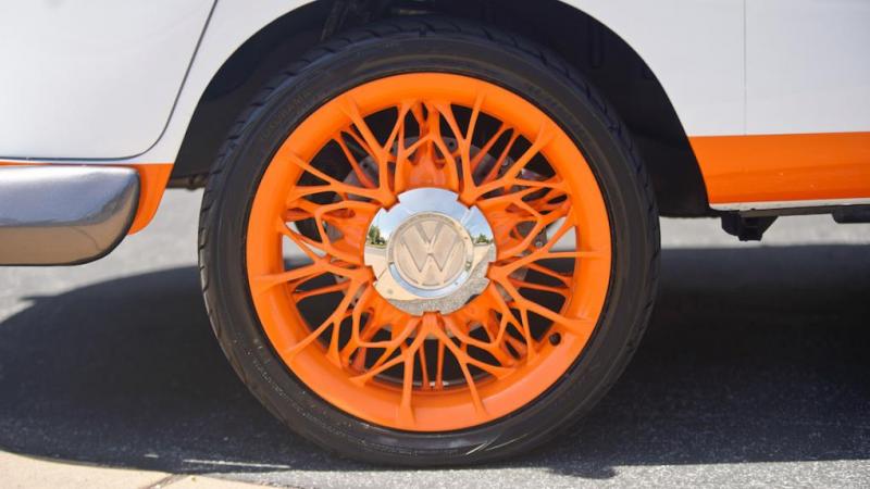 Генеративный дизайн применили к колесам для уменьшения веса на 18%. Изображение предоставлено Volkswagen.
