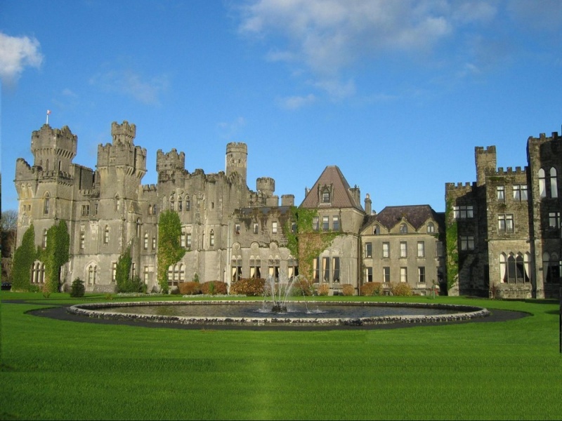 Замок Эшфорд в графстве Мейо, Ирландия; фото Ericci8996