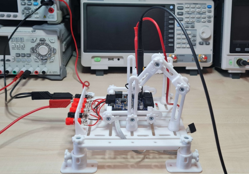 3D-печатный испытательный стенд для печатных плат