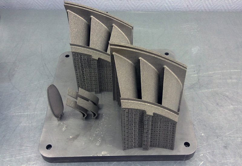 Изделия, напечатанные на металлическом 3D принтере