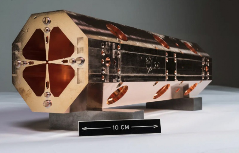 CERN shows copper 3D printed quadrupole accelerator component, a world first with Fraunhofer IWS, Rīgas Technical University and and Polimi