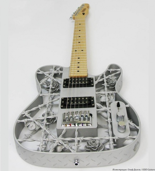 Олаф Дигель и компания Forust продемонстрировали 3D-печатную деревянную гитару