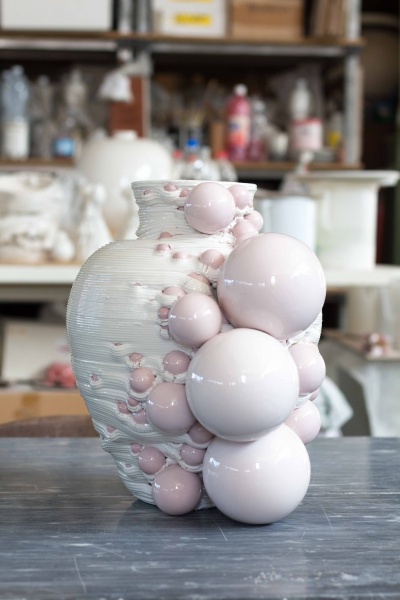  3D-печатные вазы для икебаны. Фото WASP.