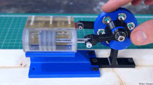 Португальский мейкер изготовил миниатюрную паровую машину с помощью 3D-принтера