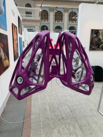 STUDIA3D представила на выставке ART RUSSIA свои 3D-печатные работы