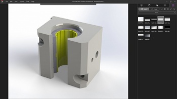 подшипник, напечатанный на 3D принтере