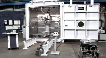  Пример современного промышленного 3D-принтера. EBAM 110 от Sciaky Inc. может печатать со скоростью до 11 кг металла в час