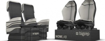 сиденья для самолета напечатали на 3D-принтере BigRep