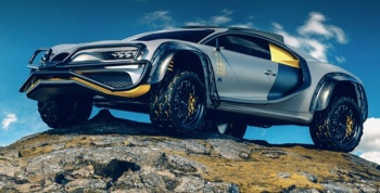 изайнерский гипервнедорожник Terracross на основе Bugatti Chiron