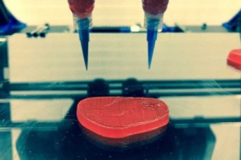 Стейк напечатанный на 3D-принтере