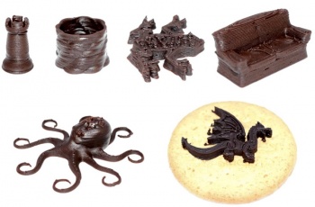 новая технология 3D-печати из шоколада