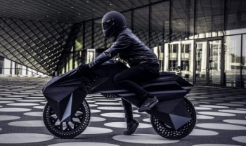 Nera — первый в мире электромотоцикл, целиком напечатанный на 3D-принтере