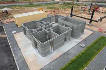 В Анголе напечатали "САМОЕ БОЛЬШОЕ 3D-ПЕЧАТНОЕ ЗДАНИЕ В АФРИКЕ" площадью 140 м2   