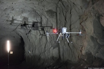 Норильские горняки испытывают летающий 3D-сканер