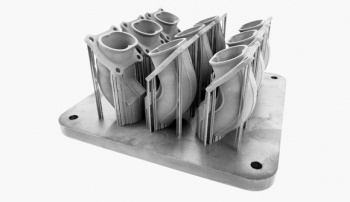 An example of parts created by metal AM on a Renishaw system (Courtesy Renishaw)