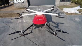 Компания «ЭФКО» представила летный прототип грузового дрона Hi-Fly Cargo