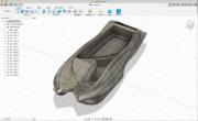 напечатанная на 3D-принтере лодка MAMBO