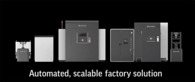 The DMP 8500 is a modular metal 3D printing solution set for a Q4 2018 release. (Image courtesy of 3D Systems.)